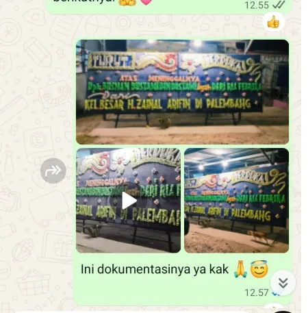 Pengiriman Papan Bunga Duka Radio Dalam